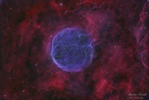 LBN 576 - Abell 85 - Faint supernovae remanent ( Christer Strandh