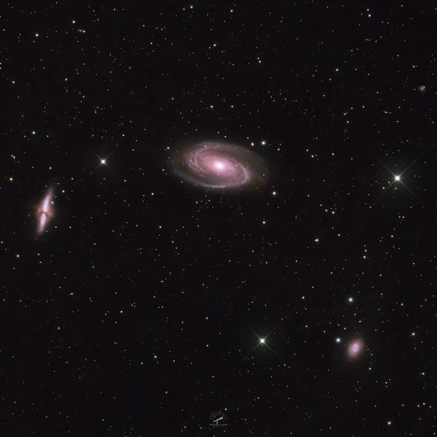 Bode's Galaxy - M81 and Cigar Galaxy - M82 ( Willem Witteveen ) - AstroBin